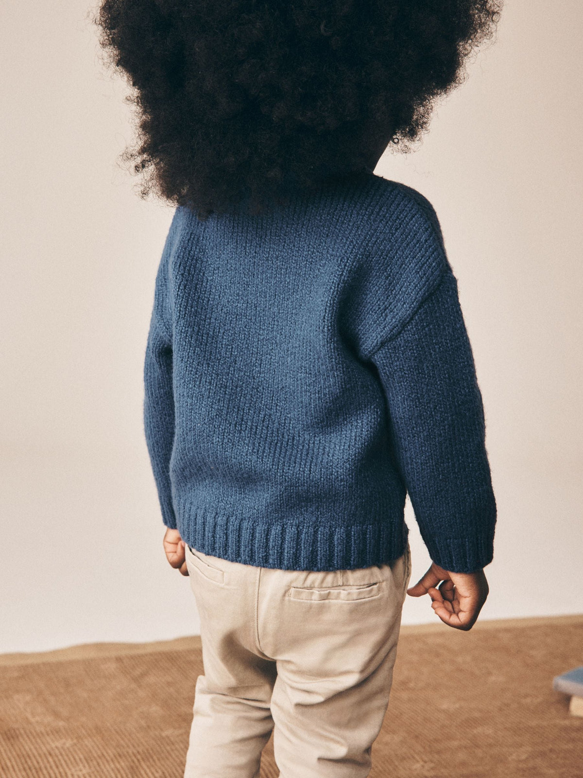 Navy Blue Transport Character Knitted Crew Neck Jumper (3mths-7yrs)