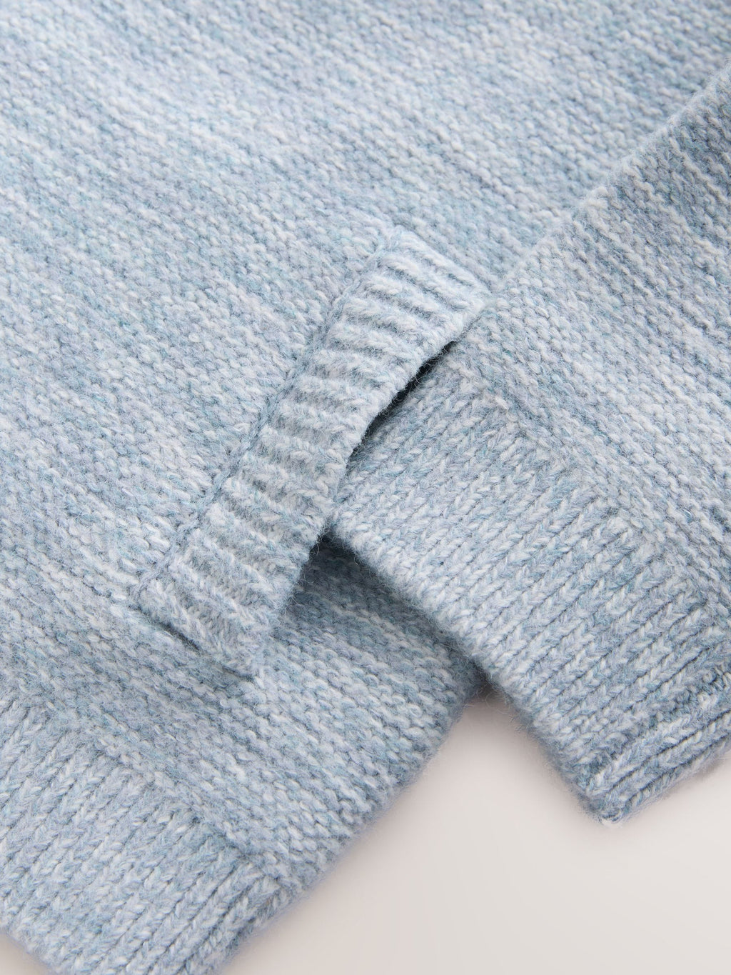 Blue Twist Zip Up Bomber Cardigan (3mths-7yrs)