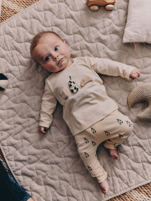 Neutral Milk Club Top and Legging Baby Set (0mths-2yrs)