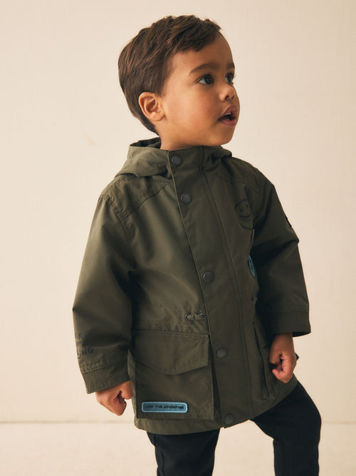 Khaki Green Midweight Parka (3mths-7yrs)