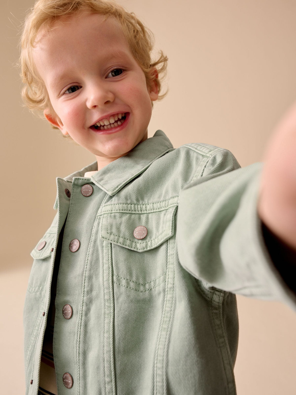 Sage Green Jacket (3mths-10yrs)