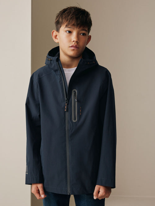 Navy Waterproof Anorak Jacket (3-16yrs)