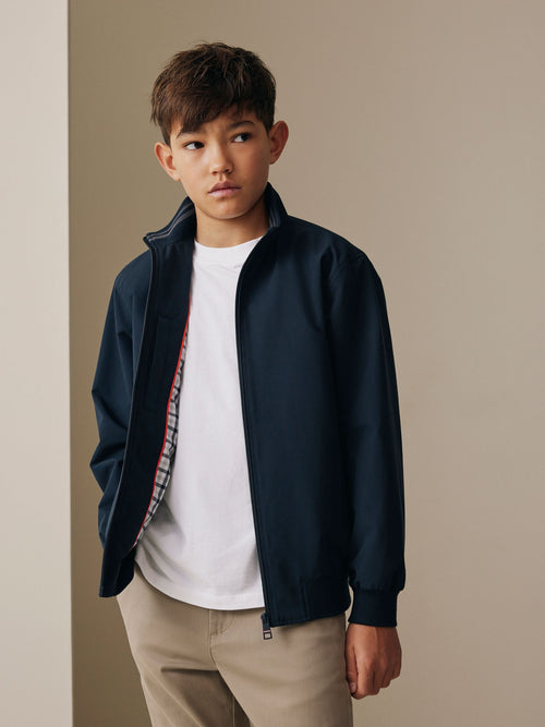 Navy Harrington Jacket (3-16yrs)