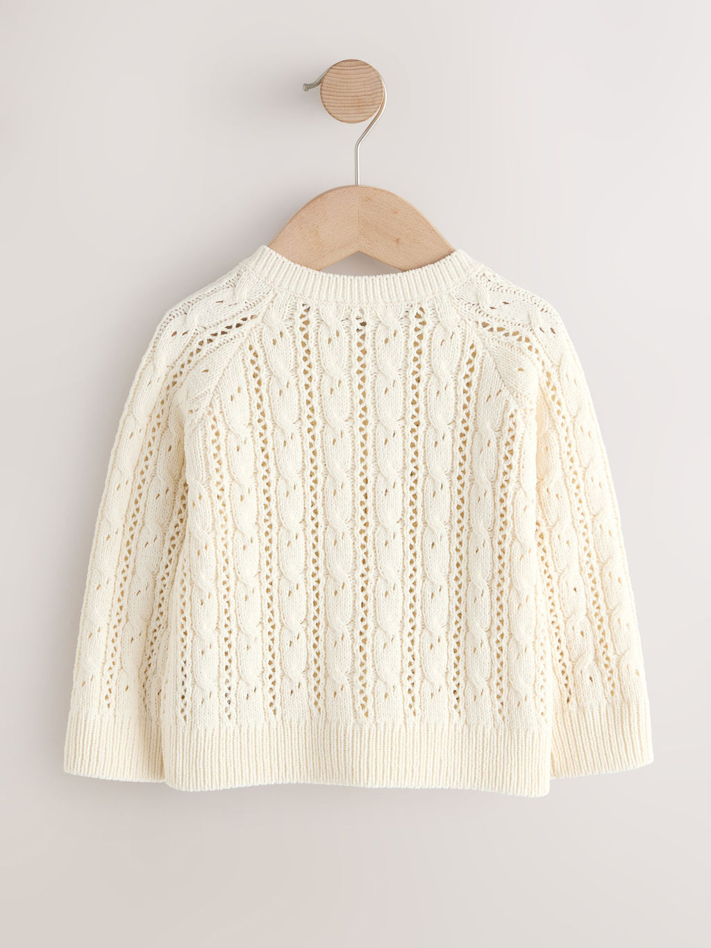 Ecru Cable Cardigan (3mths-7yrs)