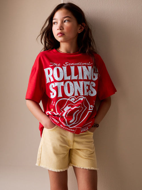 Red The Rolling Stones Band T-Shirt (3-16yrs)
