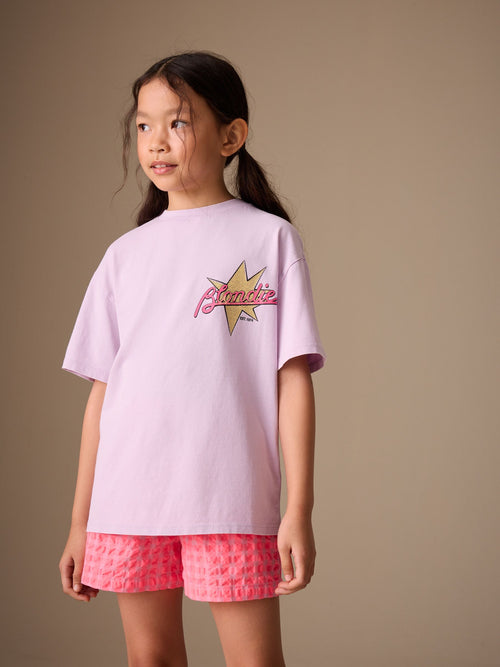 Purple Blondie Band T-Shirt (3-16yrs)