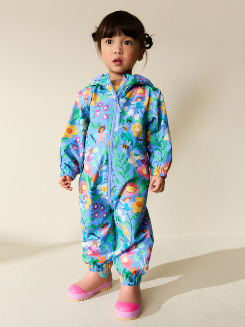 Blue Fairy Character Waterproof Printed Puddlesuit (3mths-7yrs)