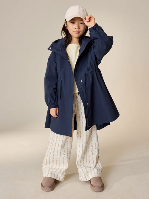 Navy Waterproof Skirted Jacket (3-16yrs)
