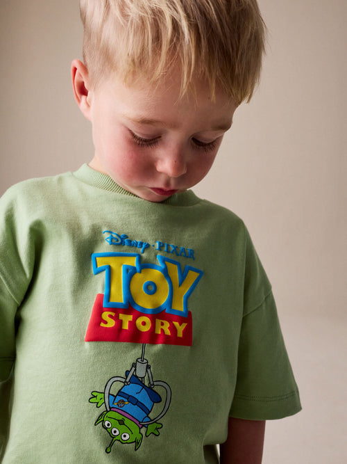 Sage Green Toy Story Short Sleeve T-Shirt (3mths-8yrs)