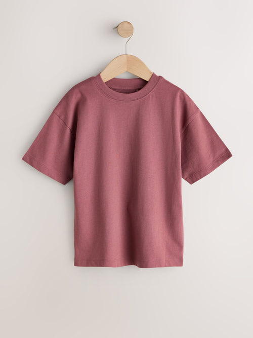 Berry Red Short Sleeve T-Shirt (3-16yrs)