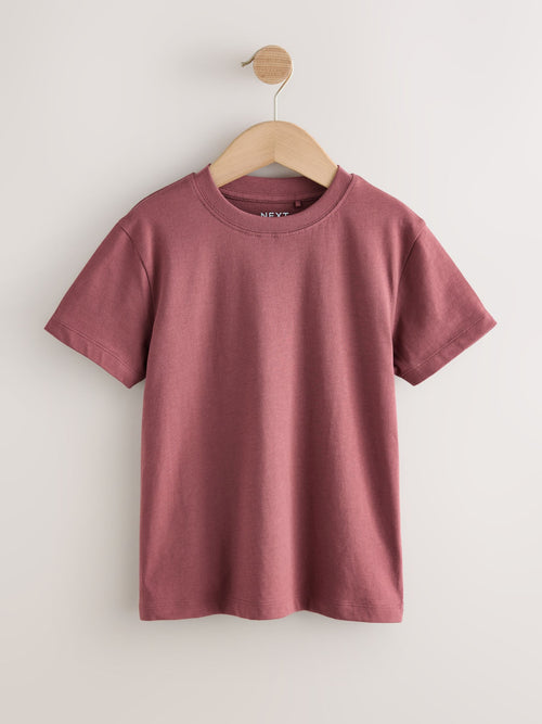 Berry Red Short Sleeve T-Shirt (3-16yrs)