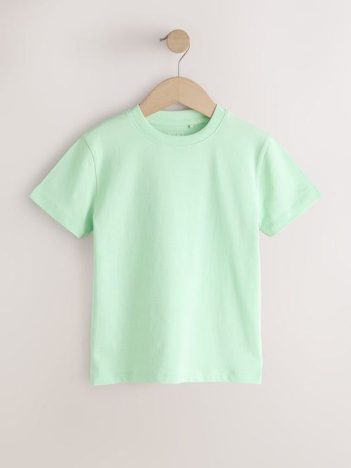 Green Pastel Regular Fit Short Sleeve T-Shirt (3-16yrs)