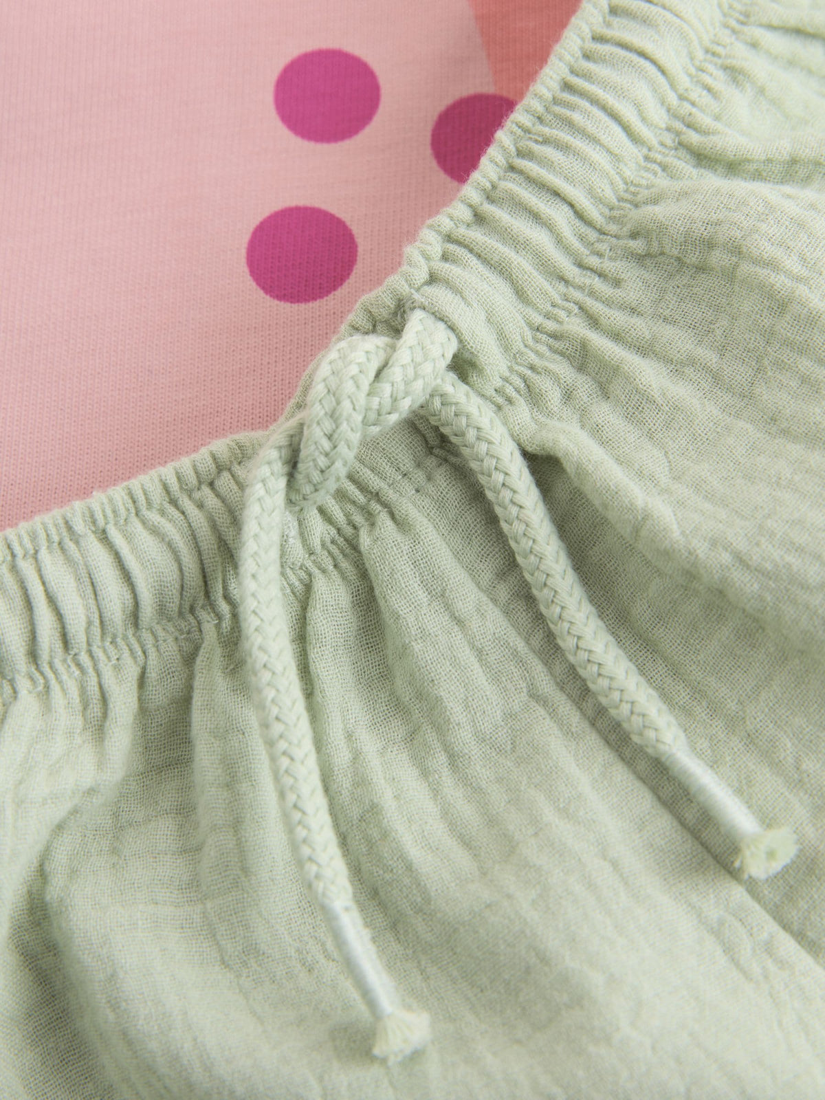 Pink Apple Short Sleeve T-Shirt and Shorts Set (3mths-7yrs)