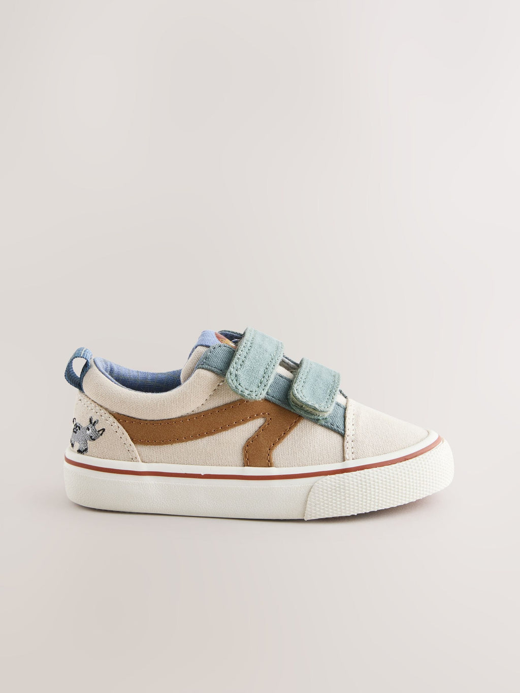 Neutral Wide Fit (G) Touch Fastening Trainers