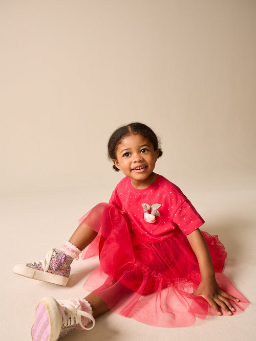 Red Bunny Tutu Skirt Dress (3mths-7yrs)