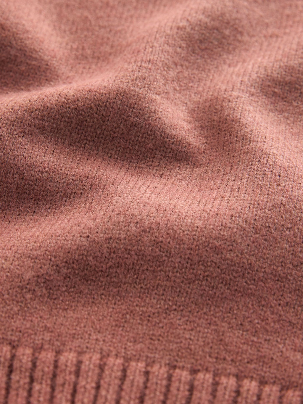 Blush Pink NYC Knitted Crew Neck Jumper (3mths-7yrs)