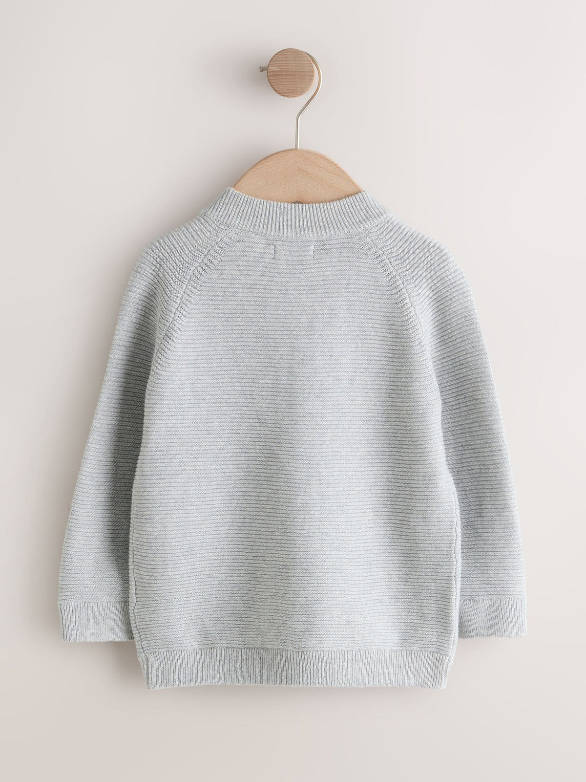 Grey Zip Through Cardigan (3mths-7yrs)