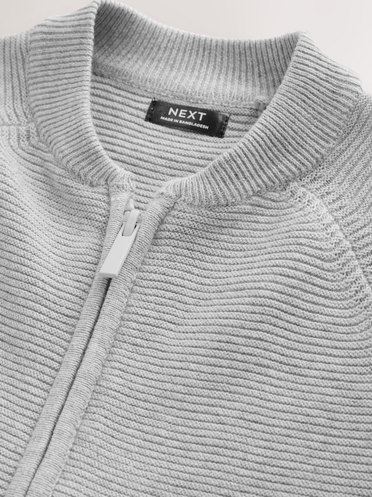 Grey Zip Through Cardigan (3mths-7yrs)