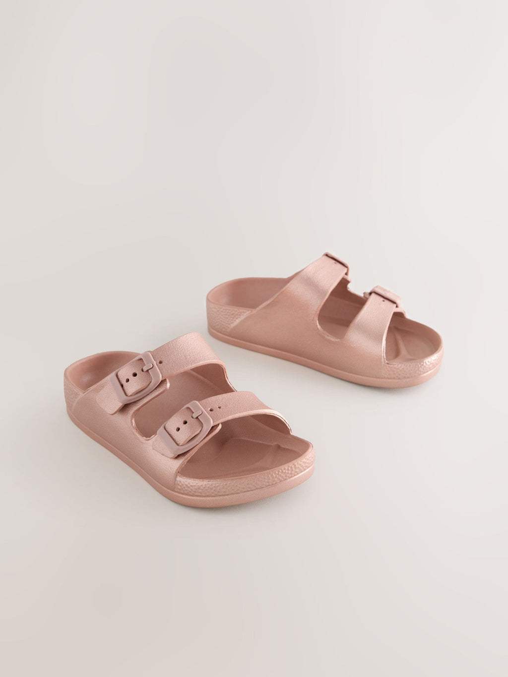 Rose Gold Buckle Sliders