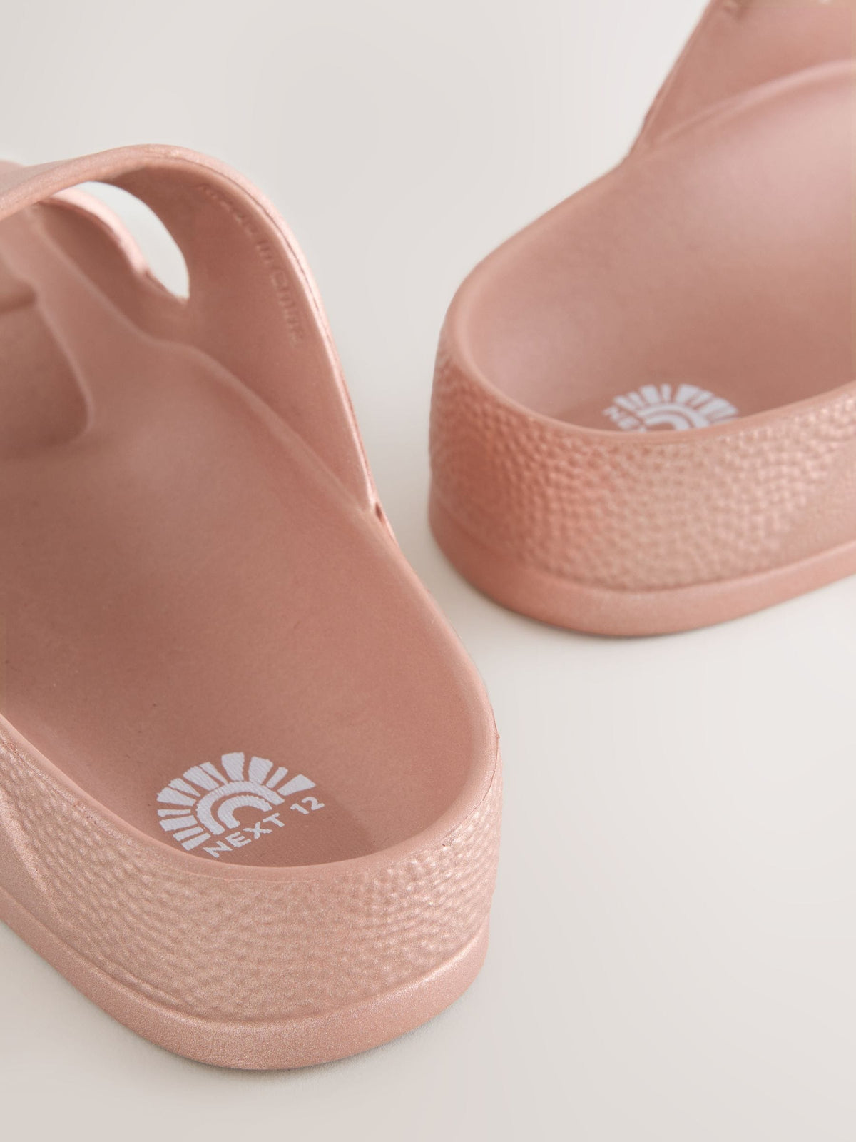 Rose Gold Buckle Sliders