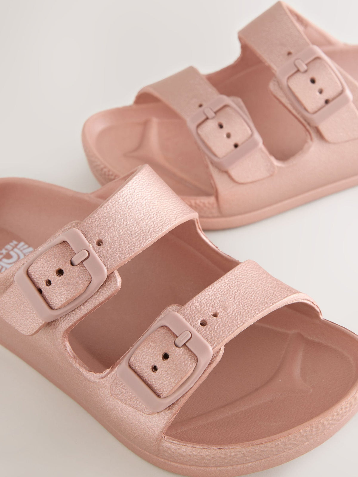 Rose Gold Buckle Sliders