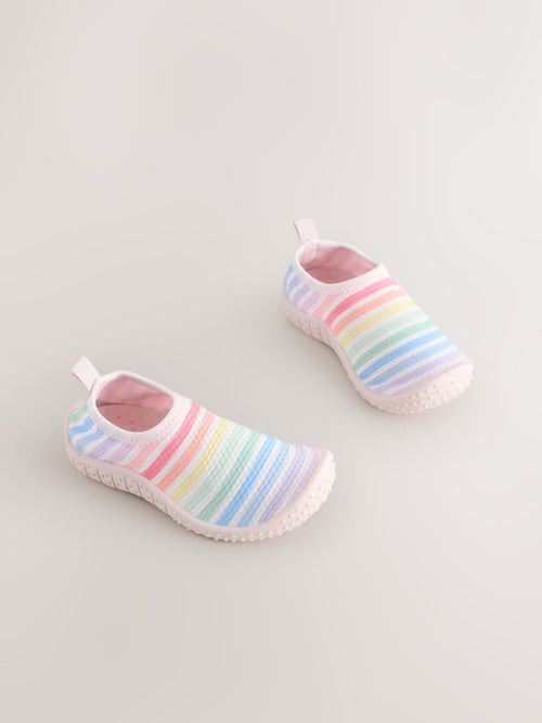 Multi Stripe Swim Socks