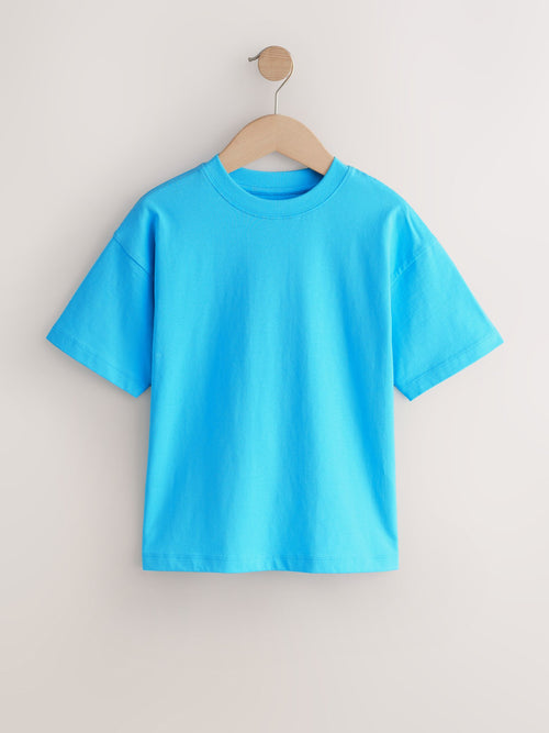 Aqua Blue Short Sleeve T-Shirt (3-16yrs)
