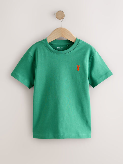 Green Stag Regular Fit Short Sleeve T-Shirt (3-16yrs)