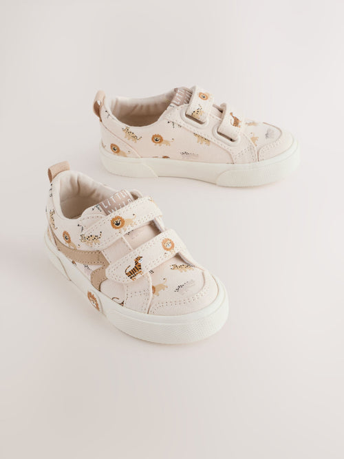 Neutral Safari Standard Fit (F) Touch Fastening Trainers