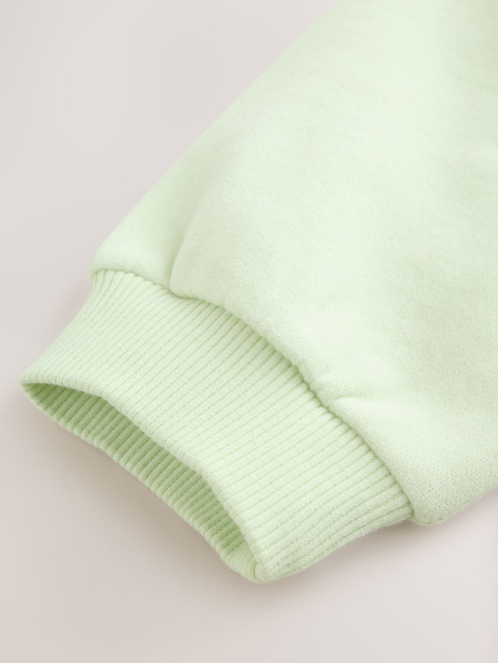 Green Quarter Zip Sweat Dress (3mths-7yrs)