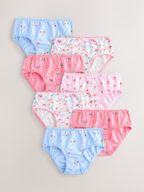 Red/Pink Cherry Briefs 7 Pack (1.5-16yrs)