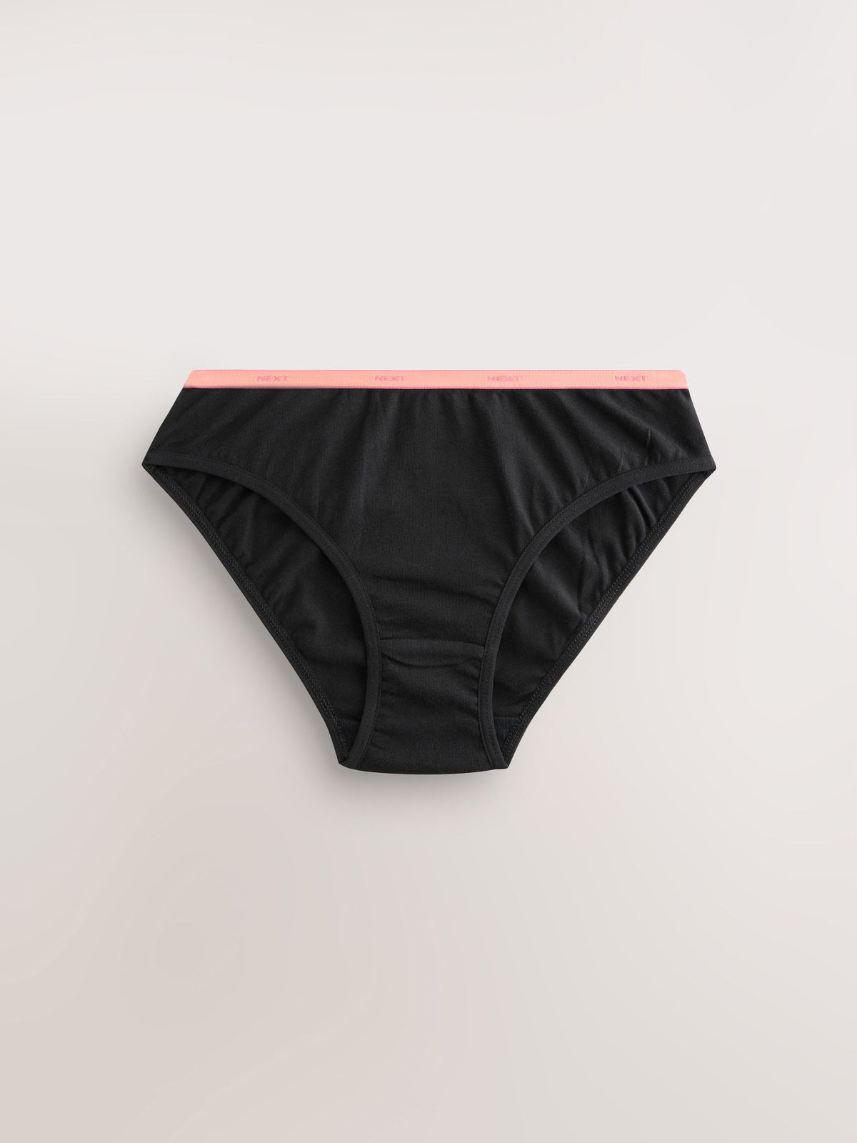 Bright Elastic Thin Elastic Bikini Briefs 7 Pack (5-16yrs)