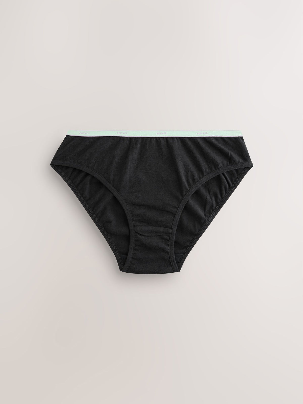 Bright Elastic Thin Elastic Bikini Briefs 7 Pack (5-16yrs)
