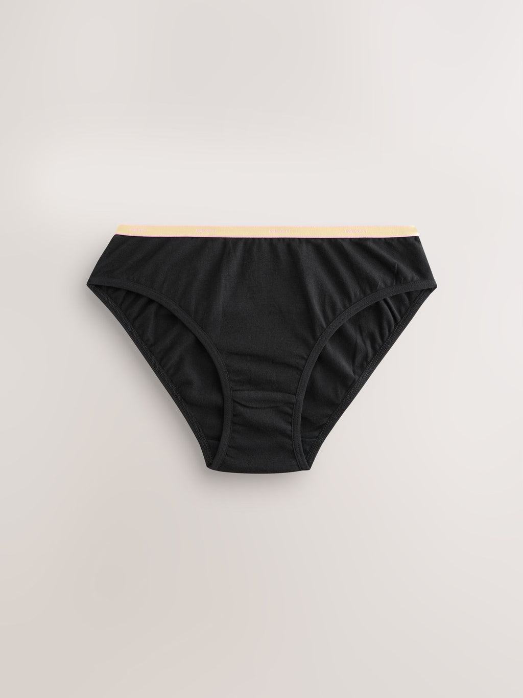 Bright Elastic Thin Elastic Bikini Briefs 7 Pack (5-16yrs)