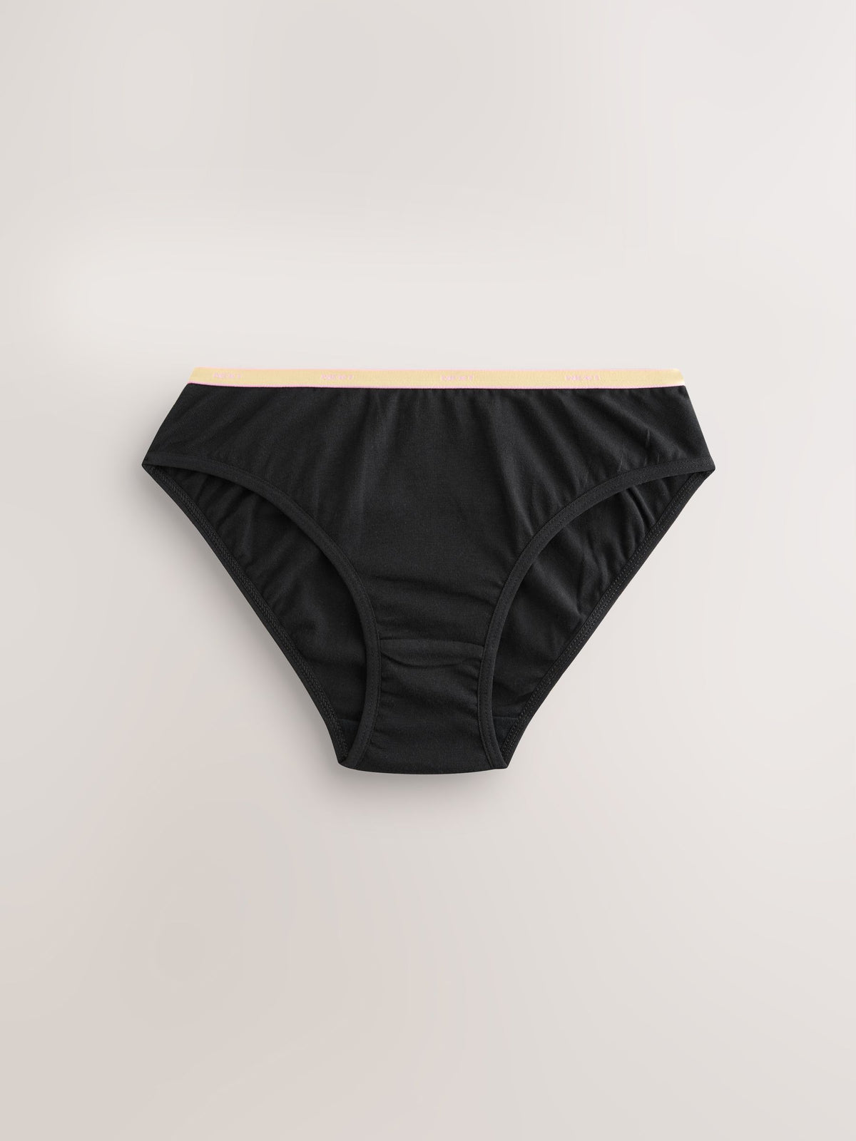 Bright Elastic Thin Elastic Bikini Briefs 7 Pack (5-16yrs)