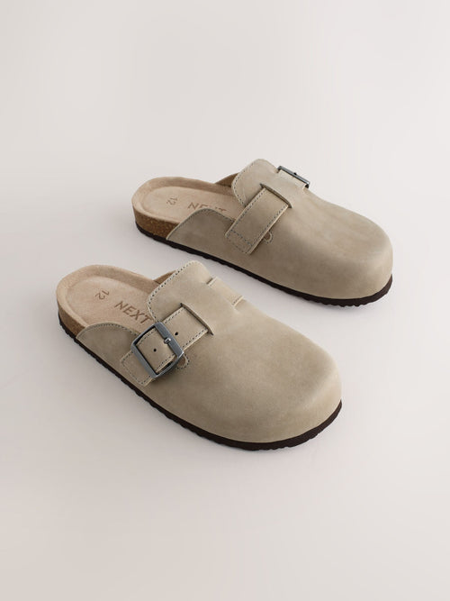 Neutral Brown Standard Fit (F) Slip-Ons Clogs