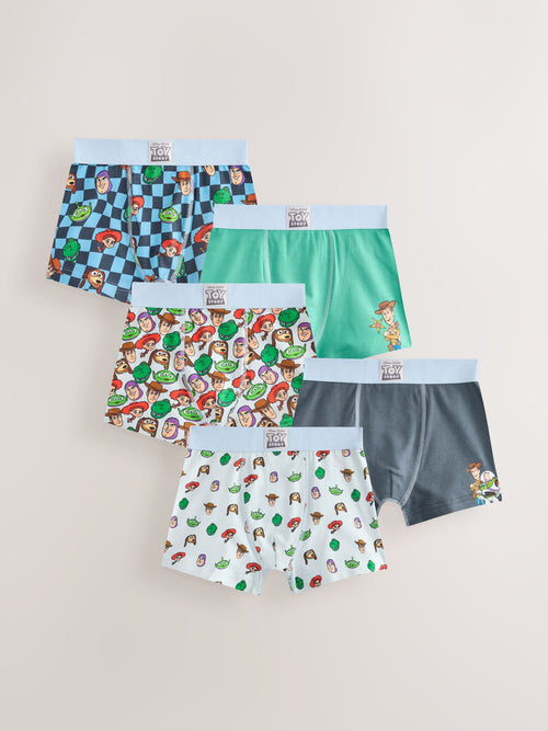 Checkerboard Toy Story Trunks 5 Pack (1.5-8yrs)