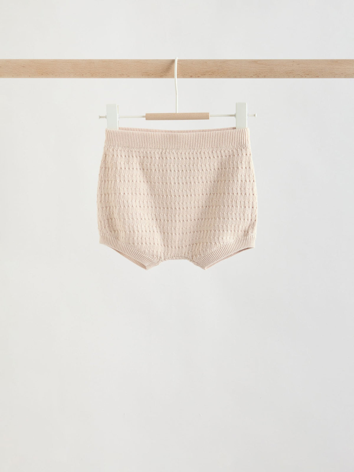 Neutral/Bright Farm Knitted Top and Shorts Baby Set (0mths-2yrs)