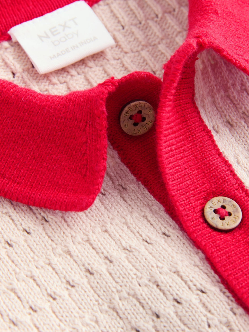 Neutral/Bright Farm Knitted Top and Shorts Baby Set (0mths-2yrs)