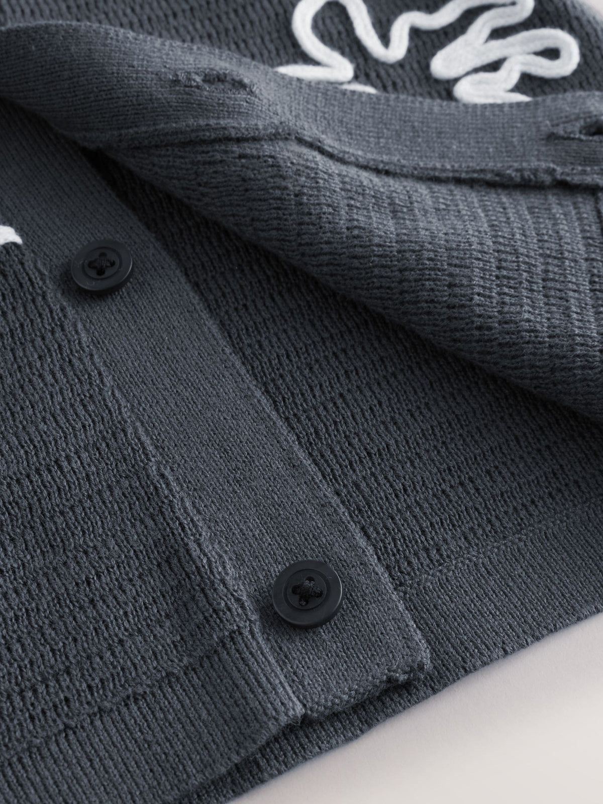 Charcoal Grey Knitted Cornelli Polo Shirt (3mths-7yrs)