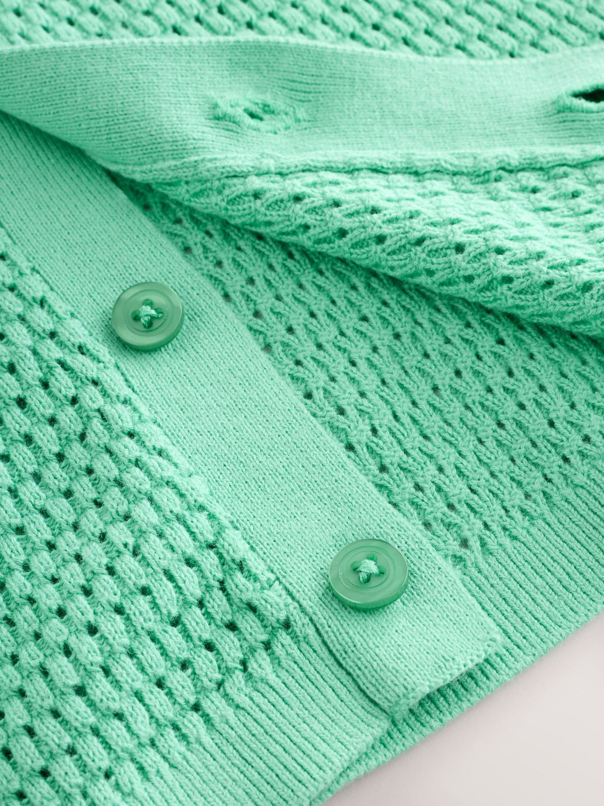 Green Knitted Cornelli Polo Shirt (3mths-7yrs)