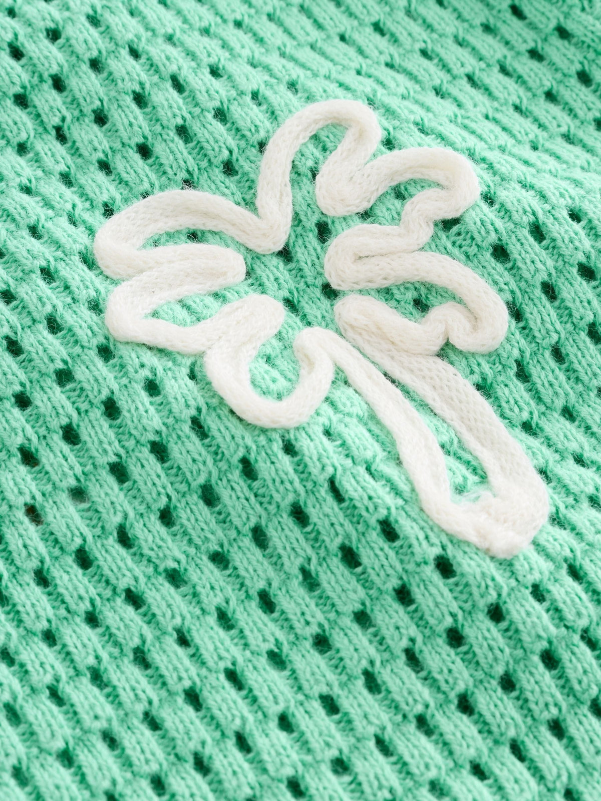 Green Knitted Cornelli Polo Shirt (3mths-7yrs)