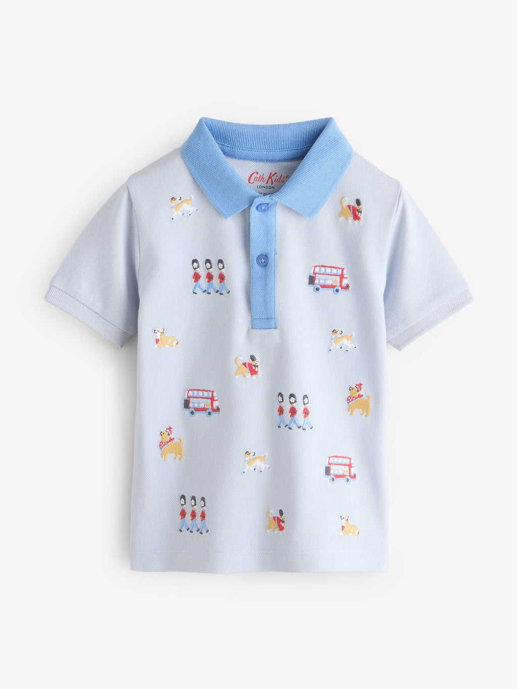Blue London Embroideries Cath Kidston Polo Shirt (3mths-7yrs)