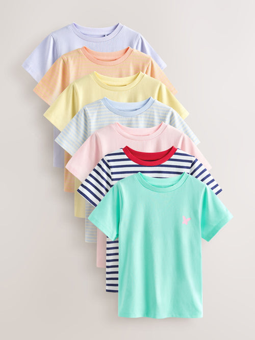 Multi Graphic T-Shirts 7 Pack (3-16yrs)