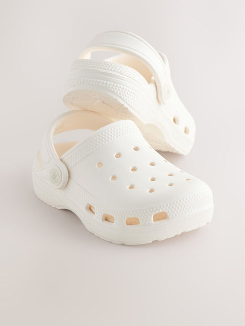 Bone Wide Fit (G) Comfort Clogs