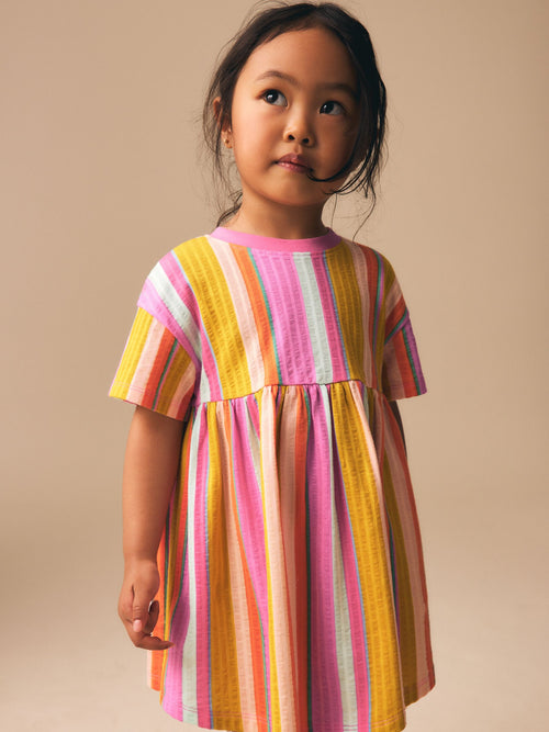 Rainbow Essential Jersey Dress (3mths-7yrs)