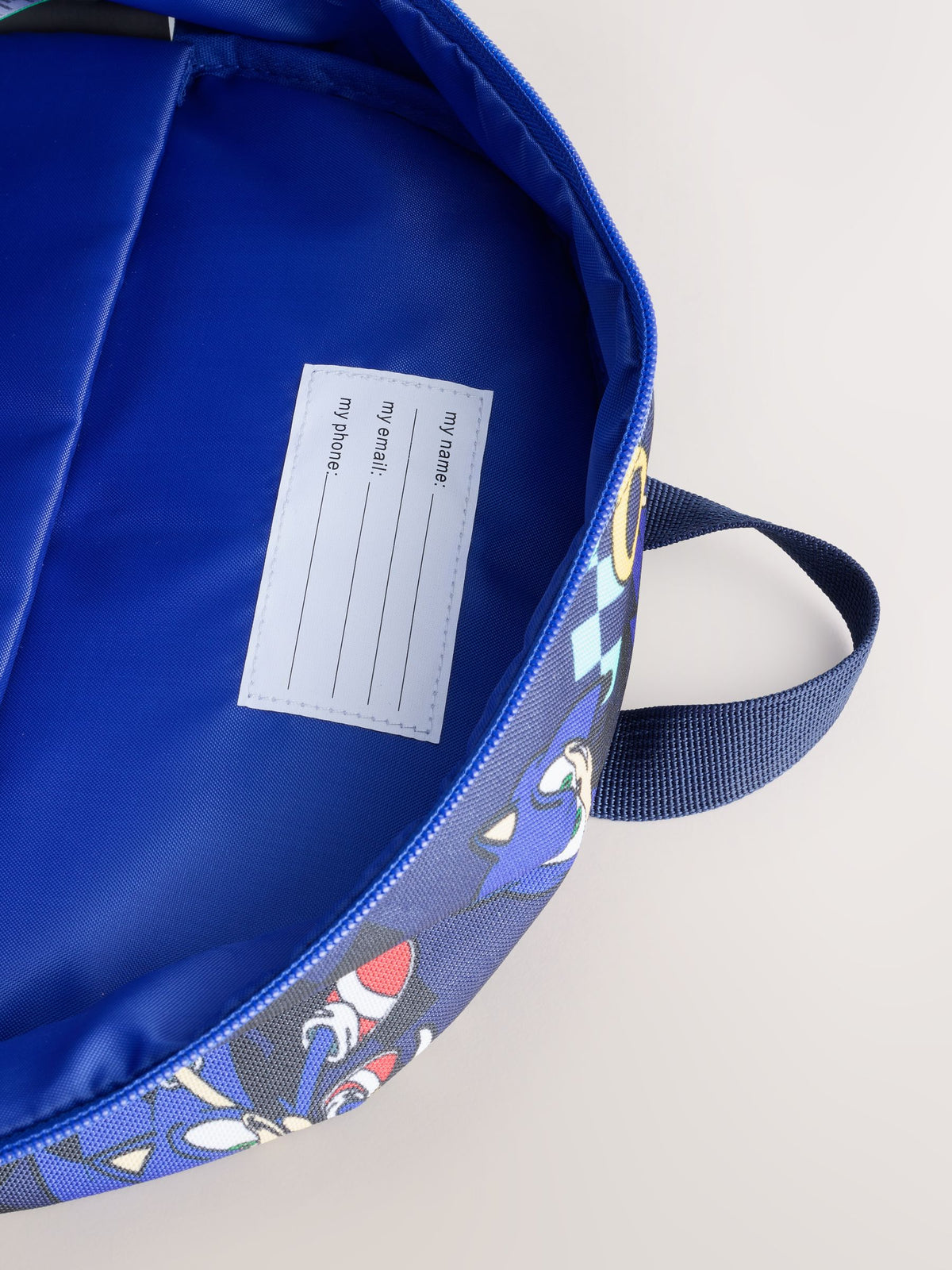 Blue Sonic Backpack