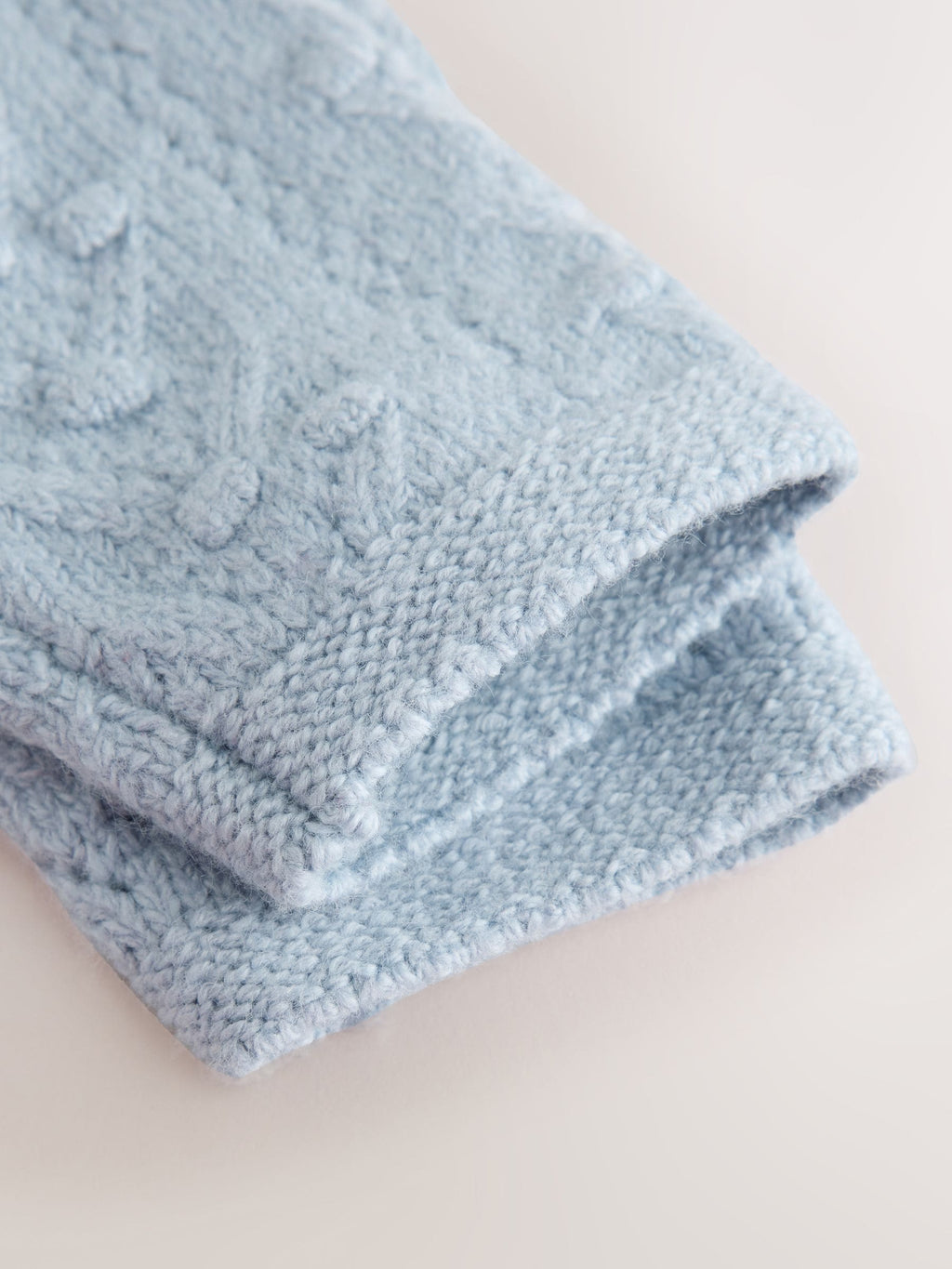 Blue Soft Touch Knitted Baby Cardigan (0mths-2yrs)