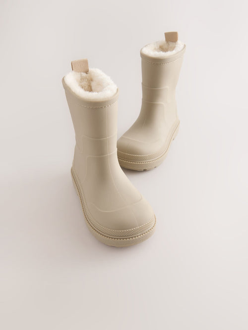 Neutral Warm Lined Wellies