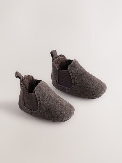 Chocolate Brown Chelsea Boots (0-2mths)